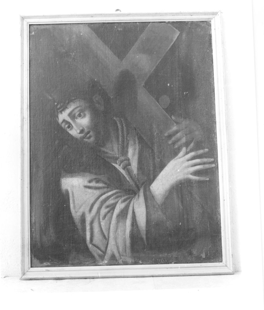 Cristo portacroce (dipinto) - ambito Italia meridionale (sec. XVIII)