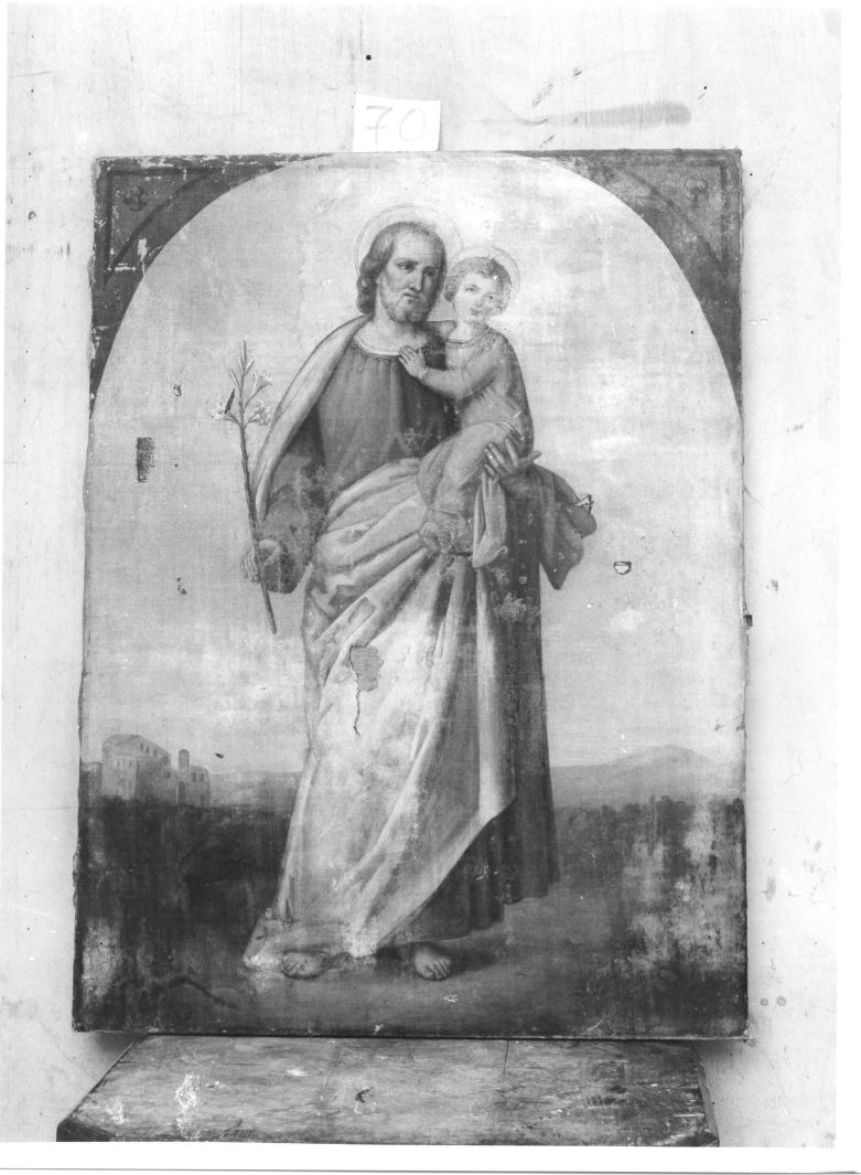 San Giuseppe (dipinto) di Greco Clotilde (sec. XIX)
