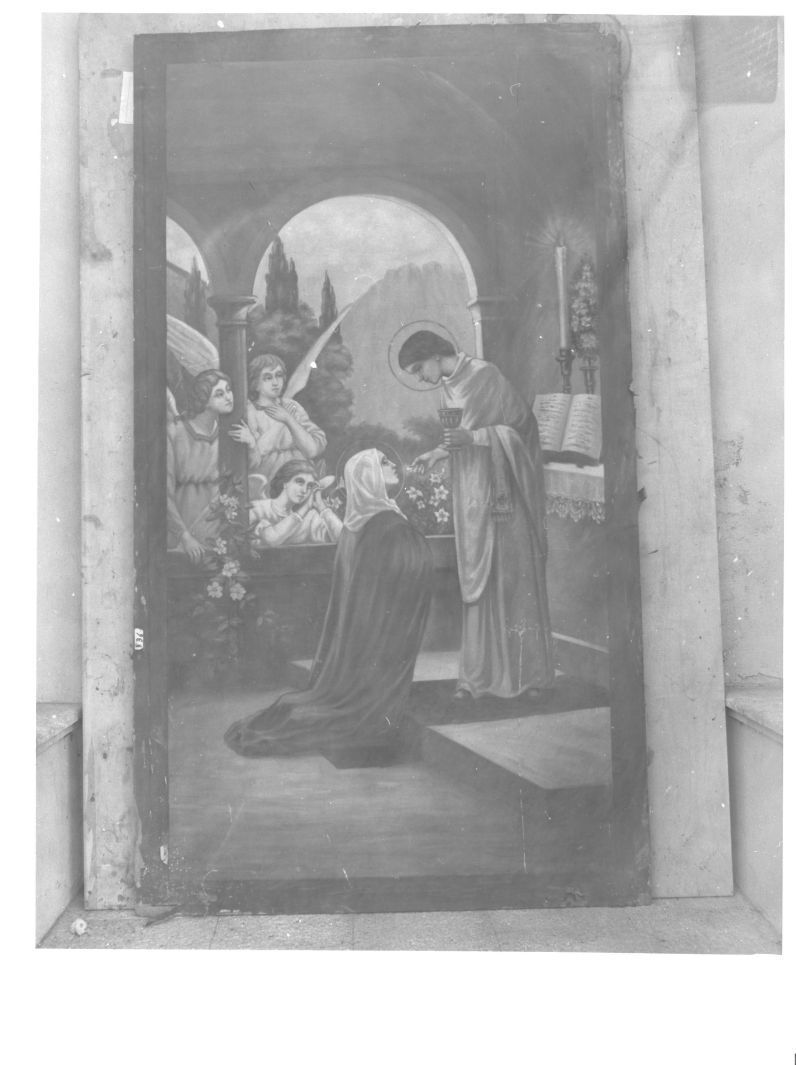 ultima comunione della Madonna (dipinto, ciclo) di Metallo Angelo (sec. XX)