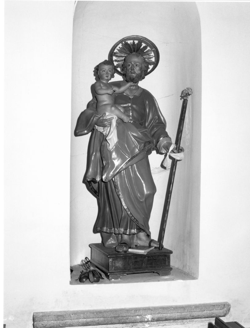 San Giuseppe e Gesù Bambino (statua) - bottega irpina (inizio sec. XX)