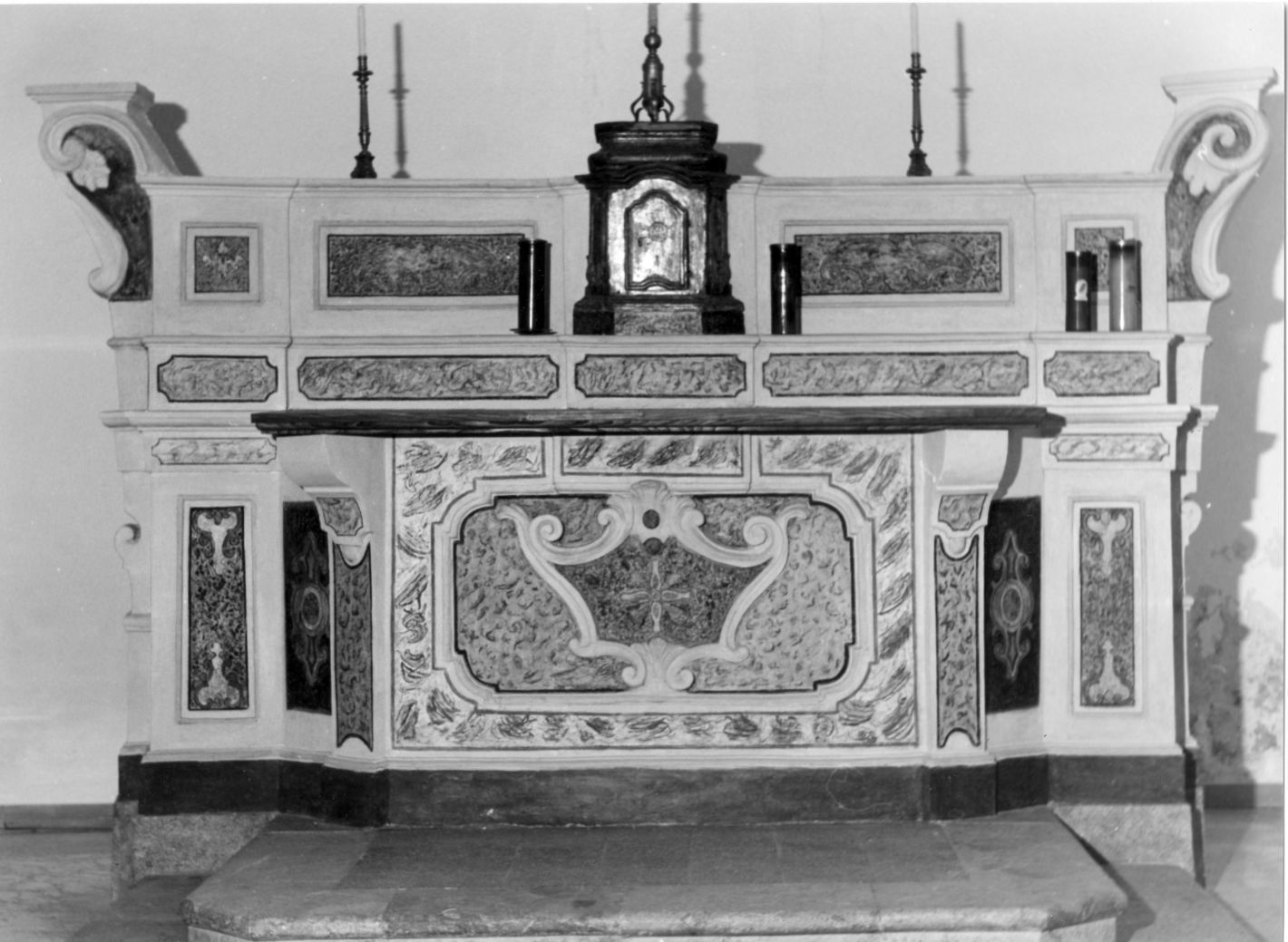 altare - bottega campana (fine sec. XVIII)