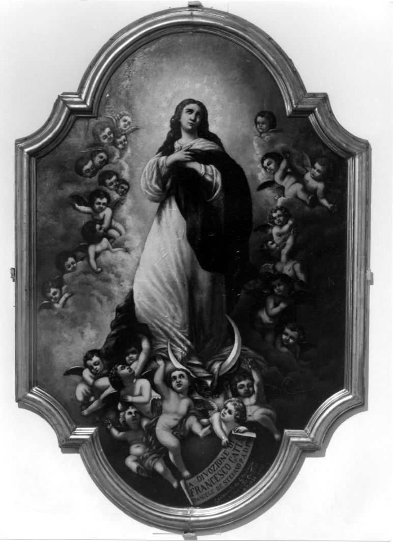 Madonna Immacolata (dipinto) di De Stefano Daniele (sec. XX)