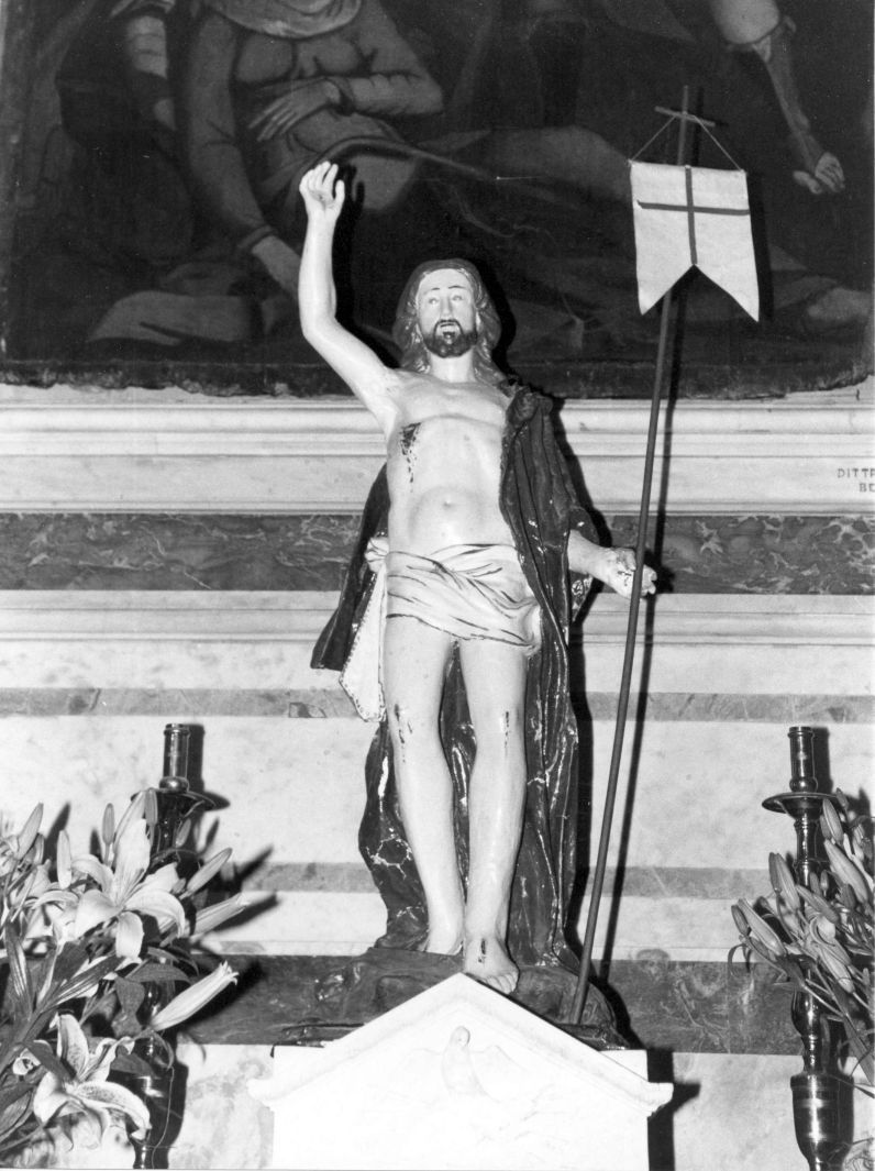 Cristo risorto (statuetta) - bottega Italia meridionale (sec. XIX)