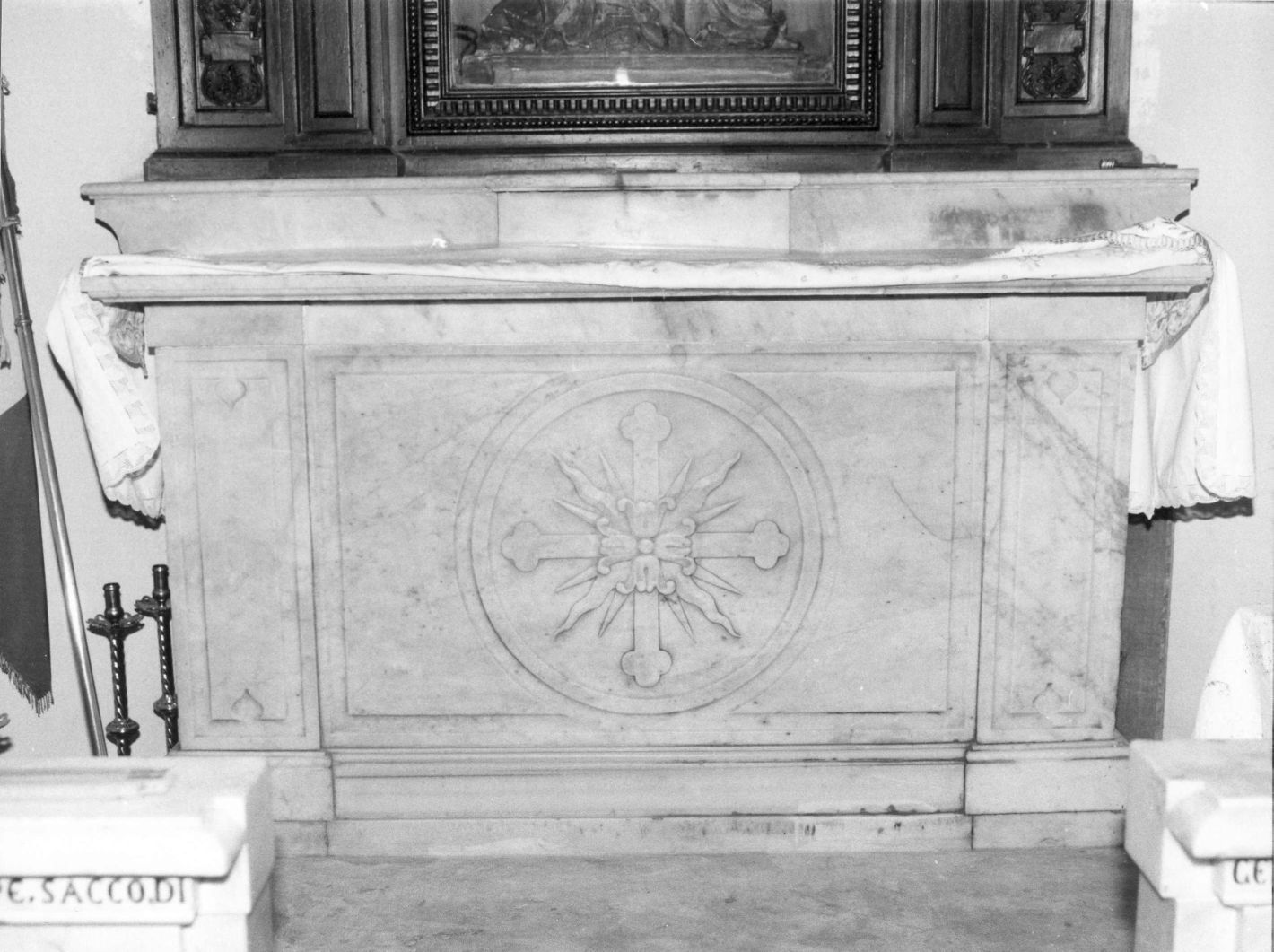 altare - bottega Italia meridionale (ultimo quarto sec. XIX)