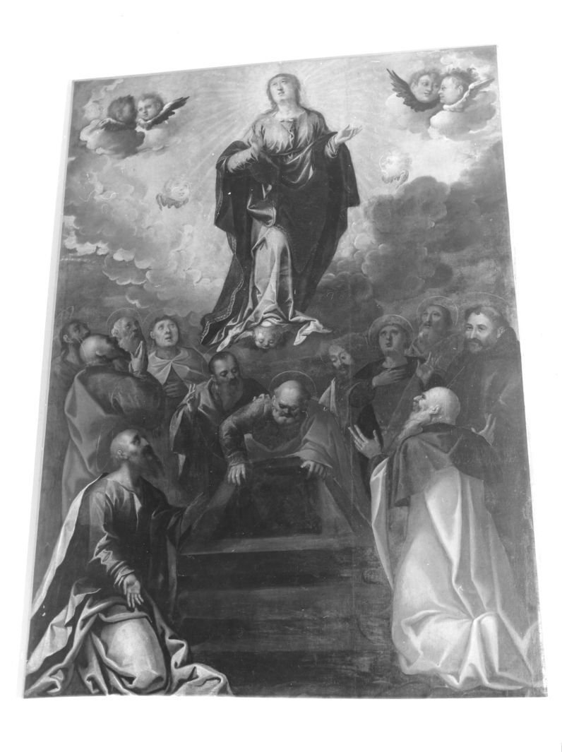 assunzione della Madonna (dipinto) - ambito campano (fine/inizio secc. XVI/ XVII)