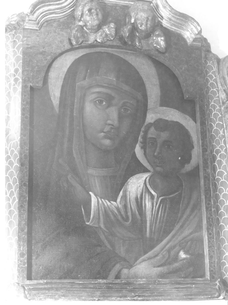 Madonna con Bambino (dipinto) - ambito Italia meridionale (fine sec. XVI)