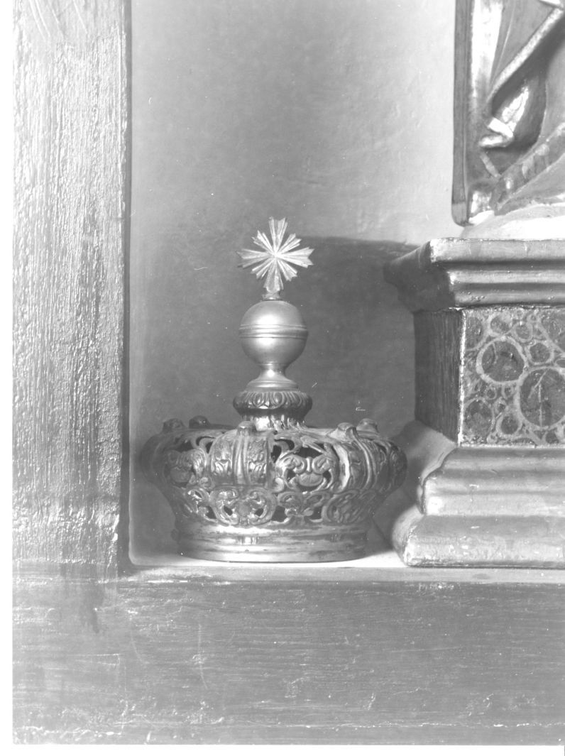 corona da statua - bottega irpina (sec. XIX)