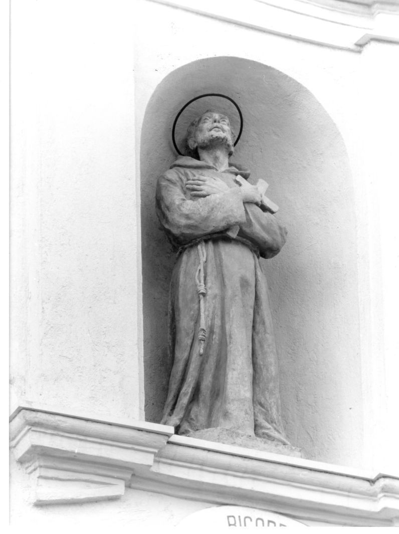 San Francesco d'Assisi (statua) - bottega campana (sec. XX)