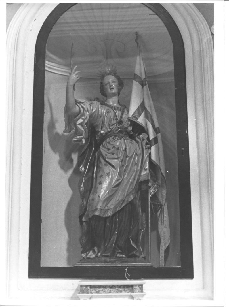 Sant'Orsola (statua, opera isolata) di Colombo Giacomo (sec. XVIII)
