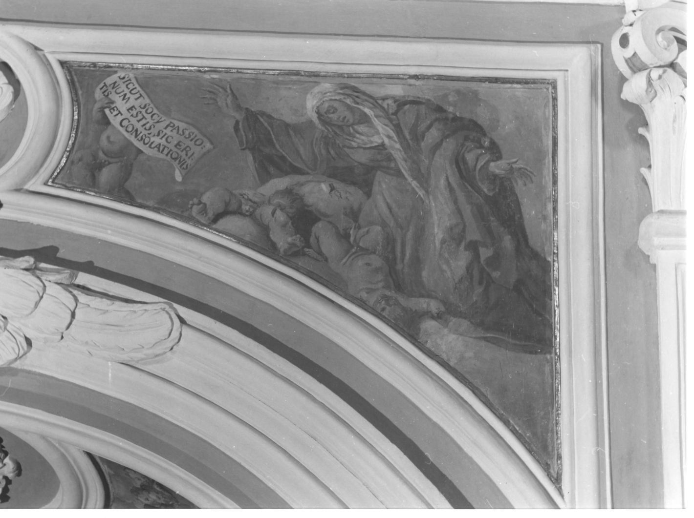allegoria della Pietà (dipinto) di Ricciardi Michele (bottega) (sec. XVIII)