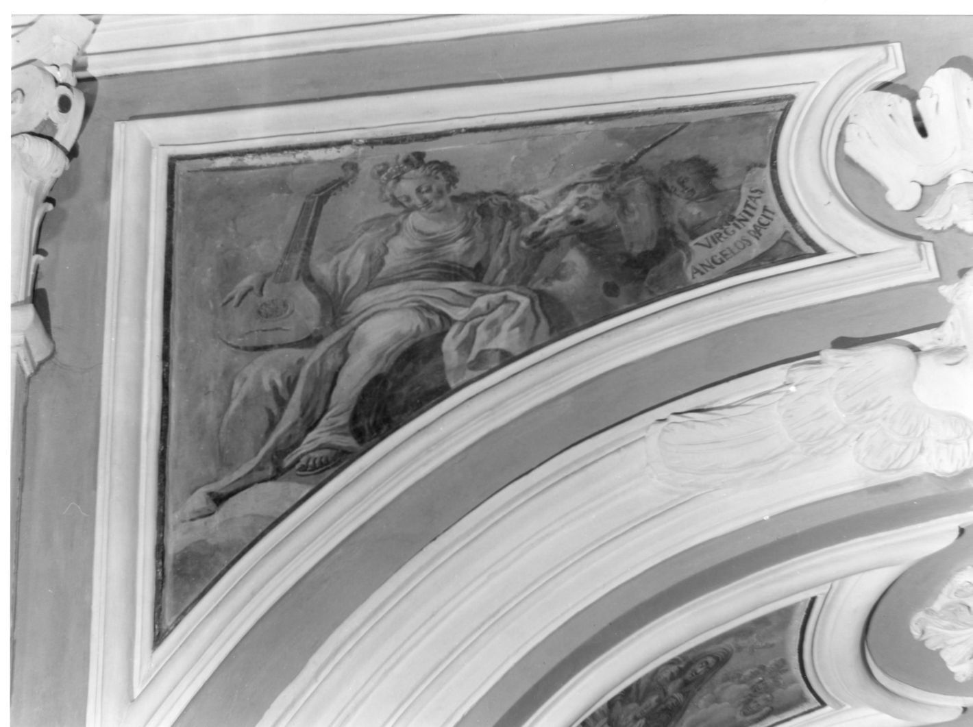 allegoria della Castità (dipinto) di Ricciardi Michele (bottega) (sec. XVIII)