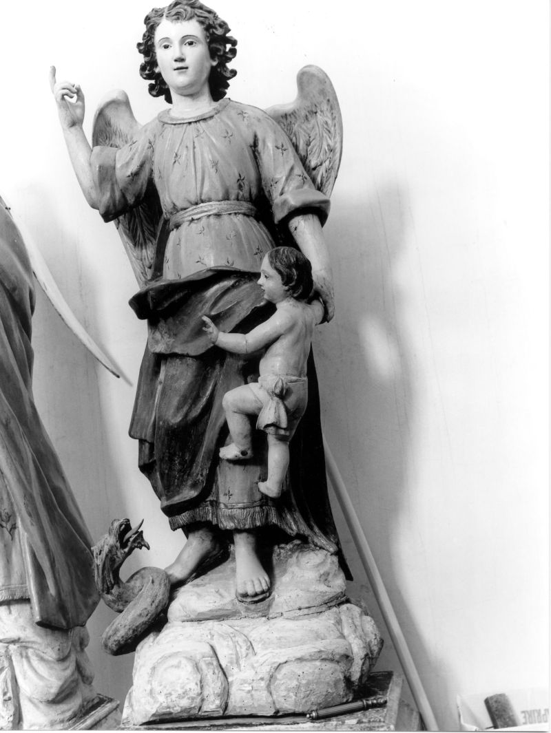 angelo custode (statua) - bottega campana (sec. XVIII)