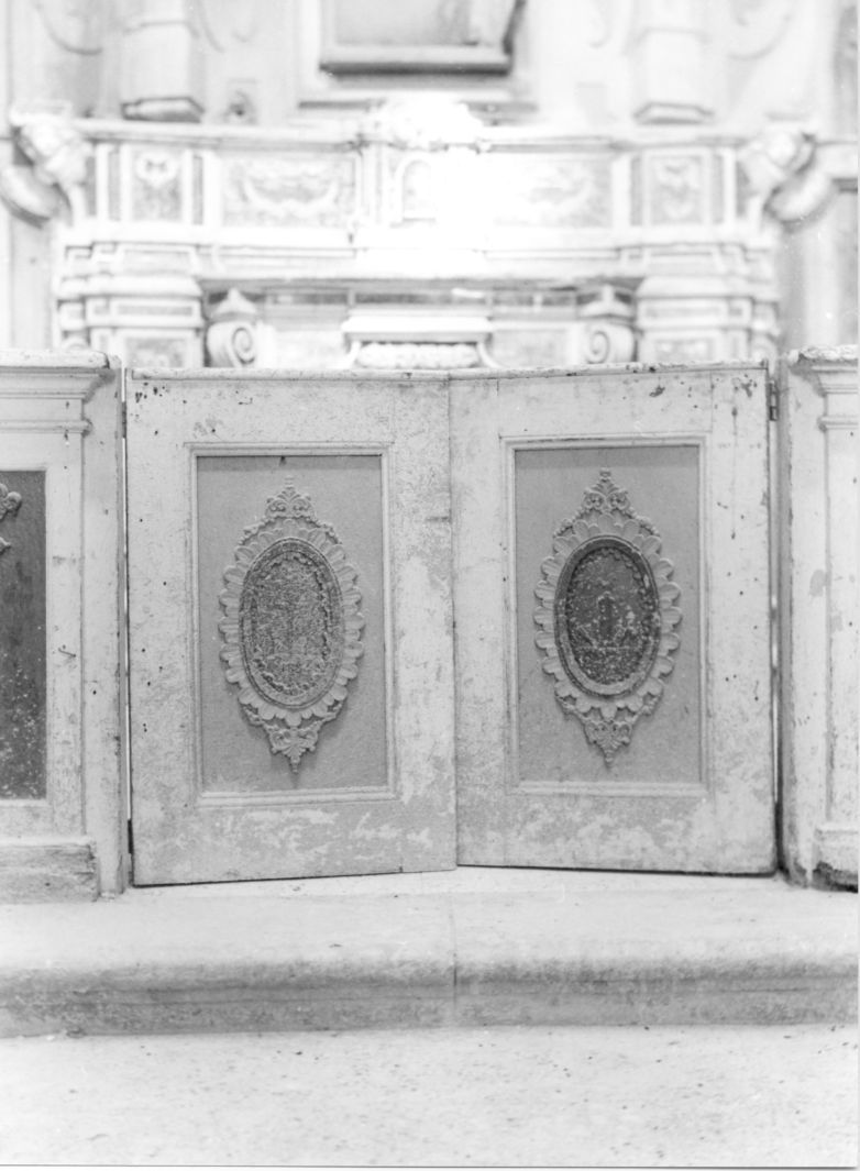 cancello di balaustrata - bottega campana (sec. XVIII)