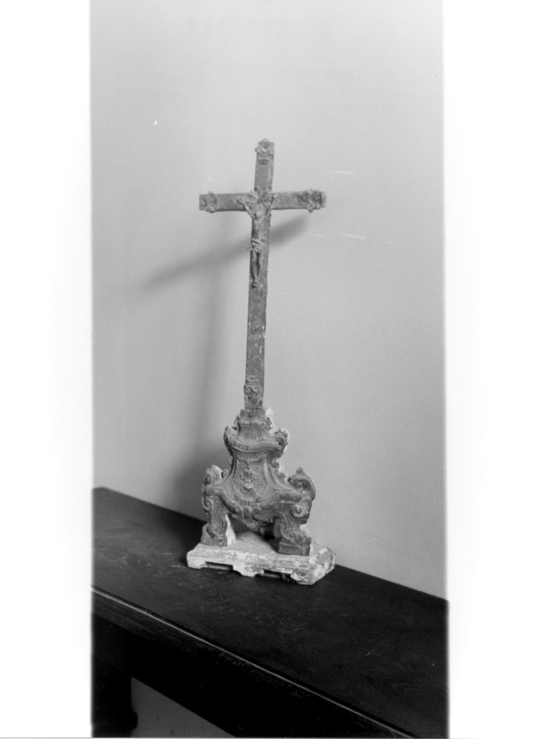 croce d'altare - bottega campana (sec. XVIII)
