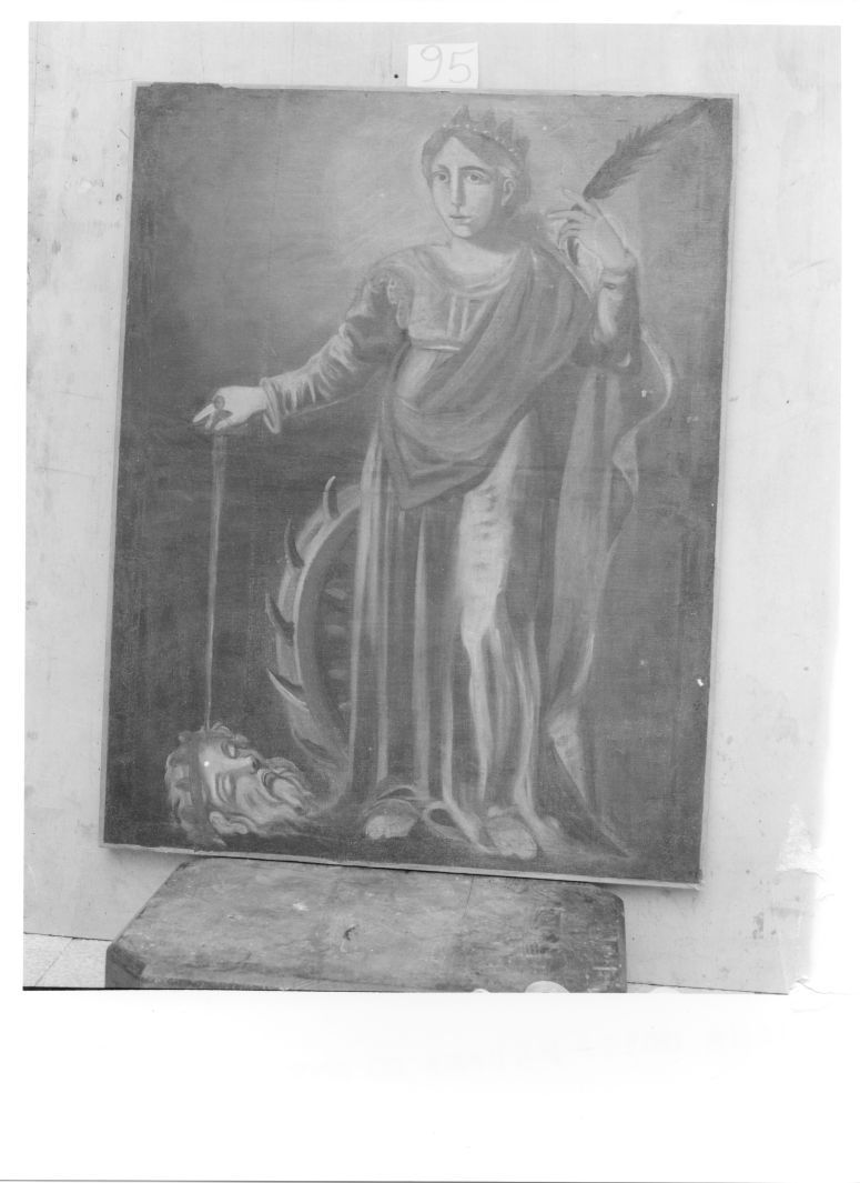 Santa Caterina d'Alessandria (dipinto) - ambito irpino (seconda metà sec. XVIII)