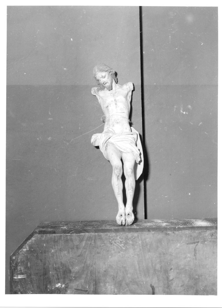 Cristo crocifisso (scultura) - bottega irpina (prima metà sec. XVIII)