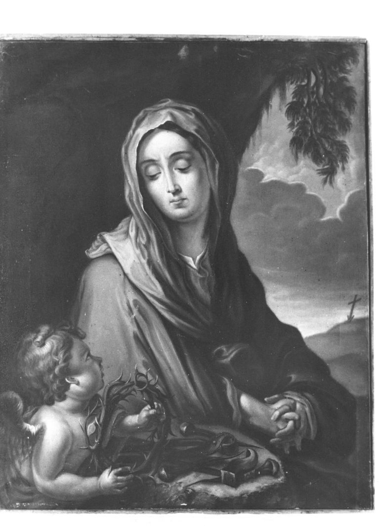 Madonna Addolorata (dipinto) - ambito Italia meridionale (sec. XVII)