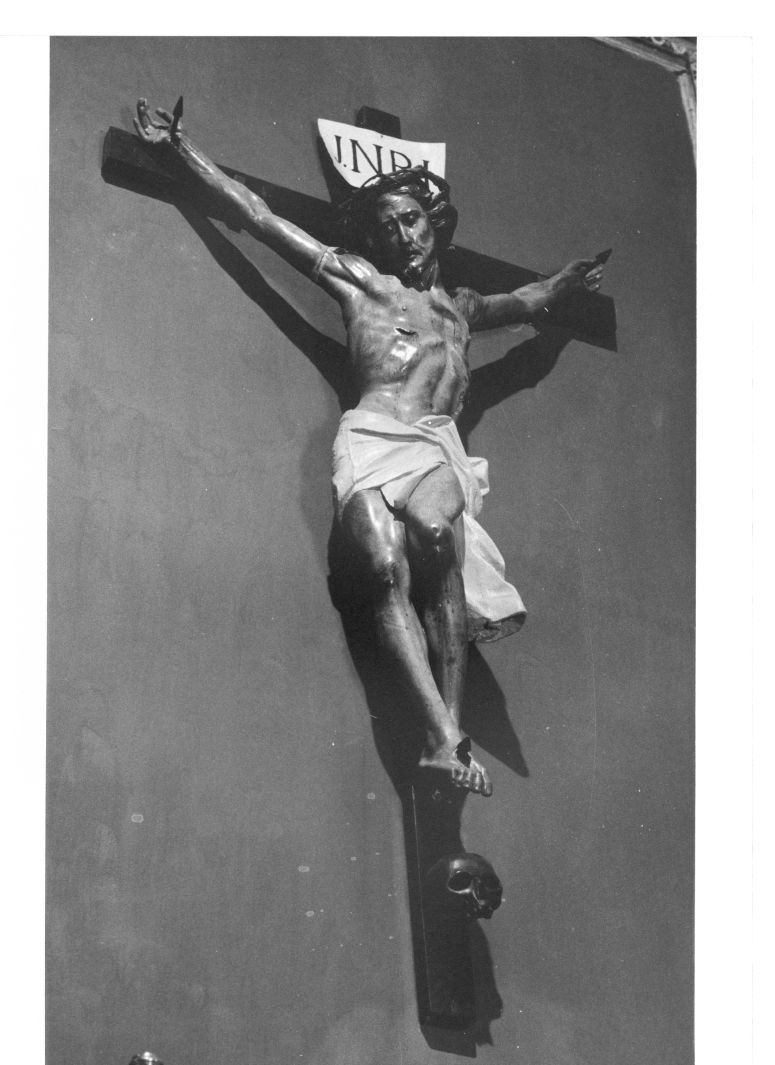 Cristo crocifisso (scultura) - bottega irpina (sec. XVIII)