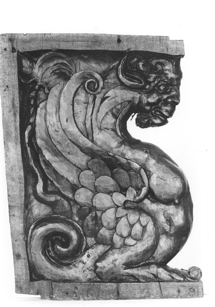 cantoria, frammento - bottega Italia meridionale (sec. XVI)