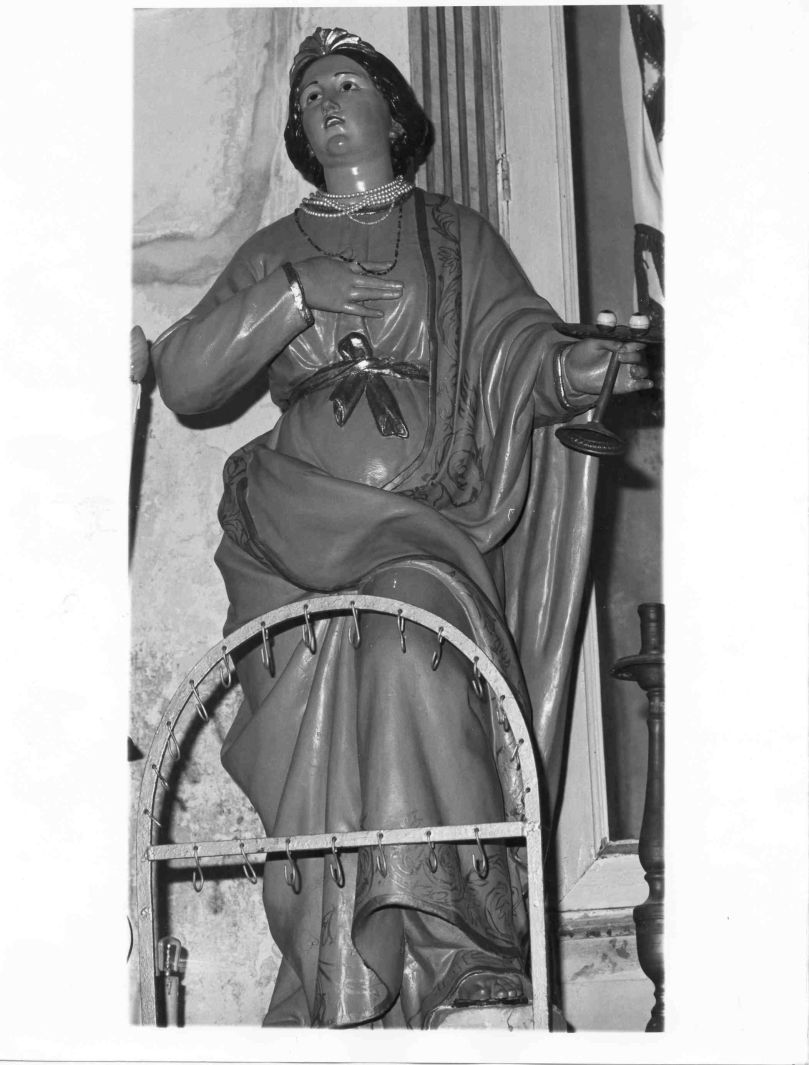 Santa Lucia (statua) - bottega campana (fine/inizio secc. XVIII/ XIX)
