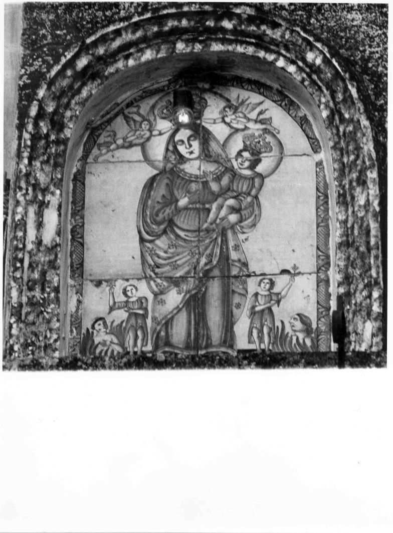 Madonna del Latte (edicola) - ambito campano (sec. XIX)