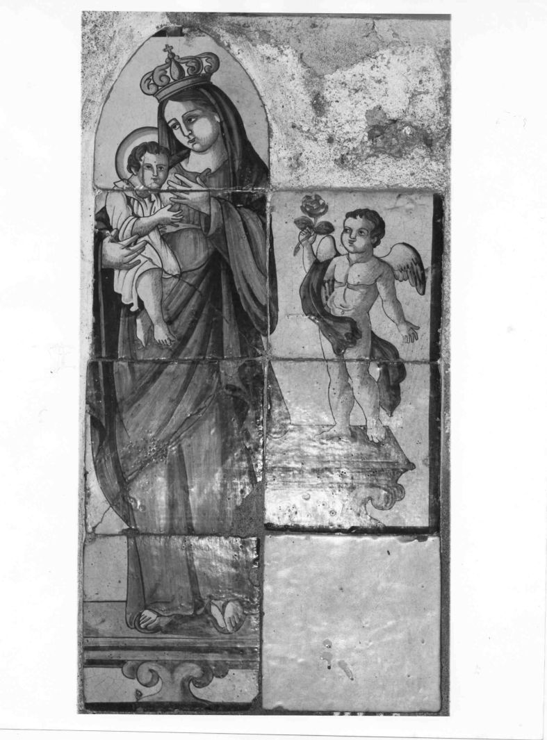 Madonna del Latte (edicola) - ambito Italia meridionale (prima metà sec. XIX)