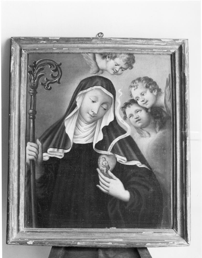 Santa Scolastica (dipinto) - ambito campano (sec. XIX)