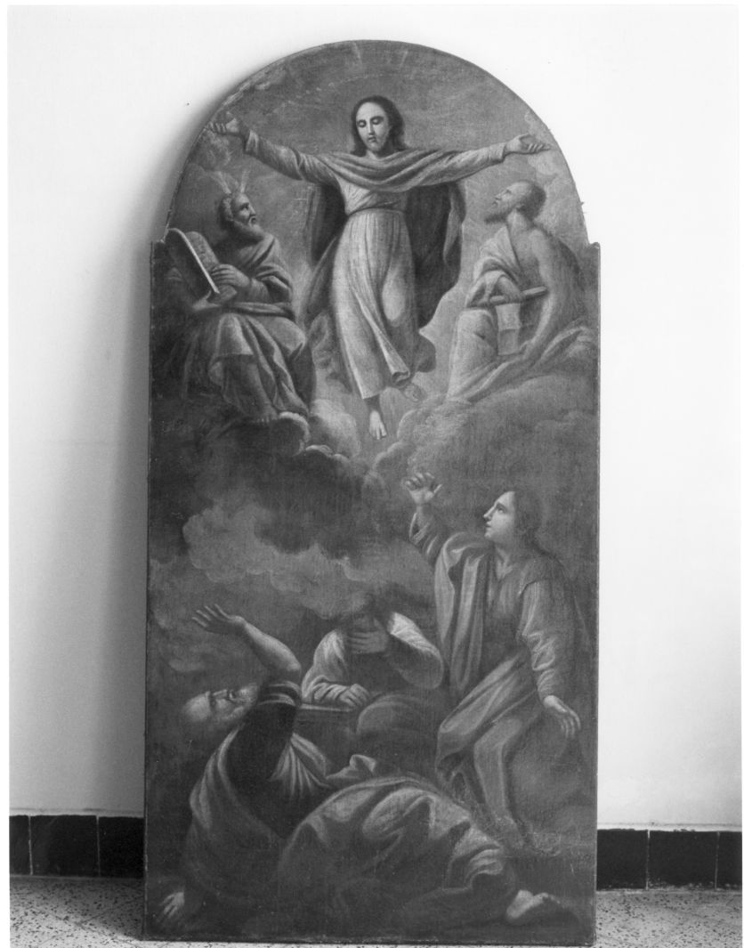 Trasfigurazione di Cristo con Profeti e Apostoli (dipinto) - ambito campano (sec. XIX)
