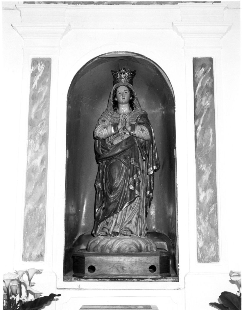 Madonna della Pace (statua) - bottega campana (sec. XIX)