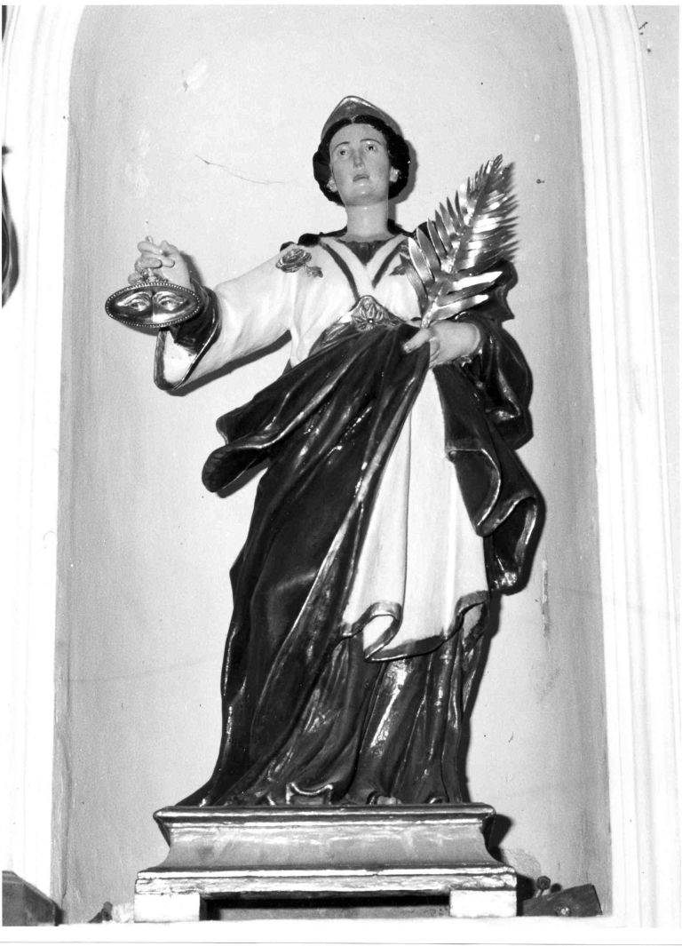 Santa Lucia (statua) - bottega campana (sec. XIX)