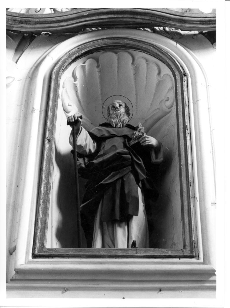 Sant'Antonio Abate (statua, opera isolata) - bottega di Buccino (seconda metà sec. XVIII)