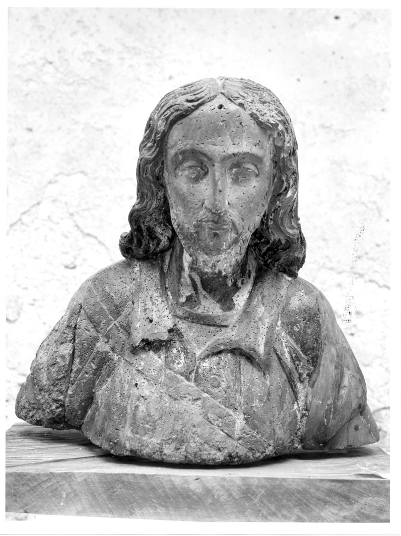 Cristo (scultura, opera isolata) - bottega di Buccino (seconda metà sec. XVI)