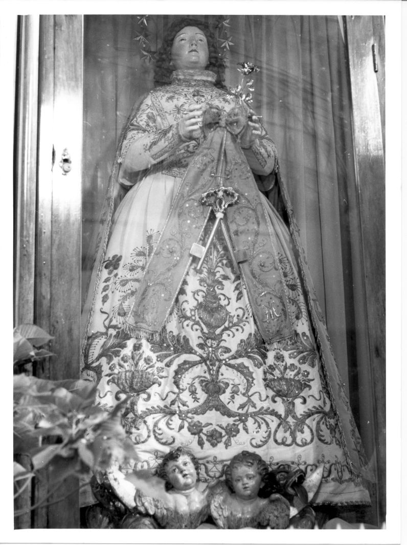 Madonna Immacolata (statua, opera isolata) - bottega campana (sec. XIX)