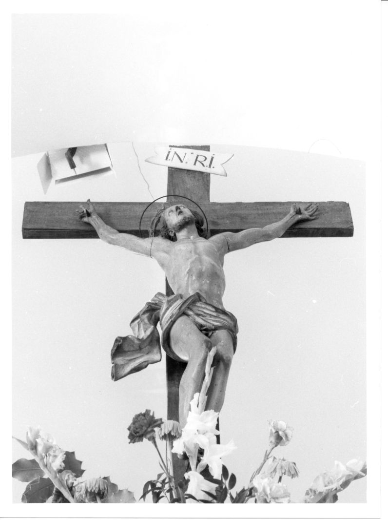 Cristo crocifisso (crocifisso, opera isolata) - bottega di Buccino (prima metà sec. XVIII)