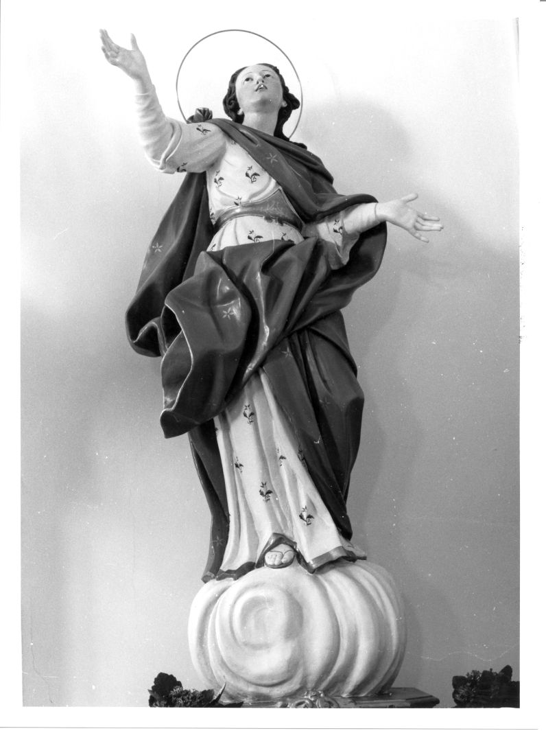 Madonna Assunta (statua, opera isolata) - bottega di Buccino (prima metà sec. XVIII)