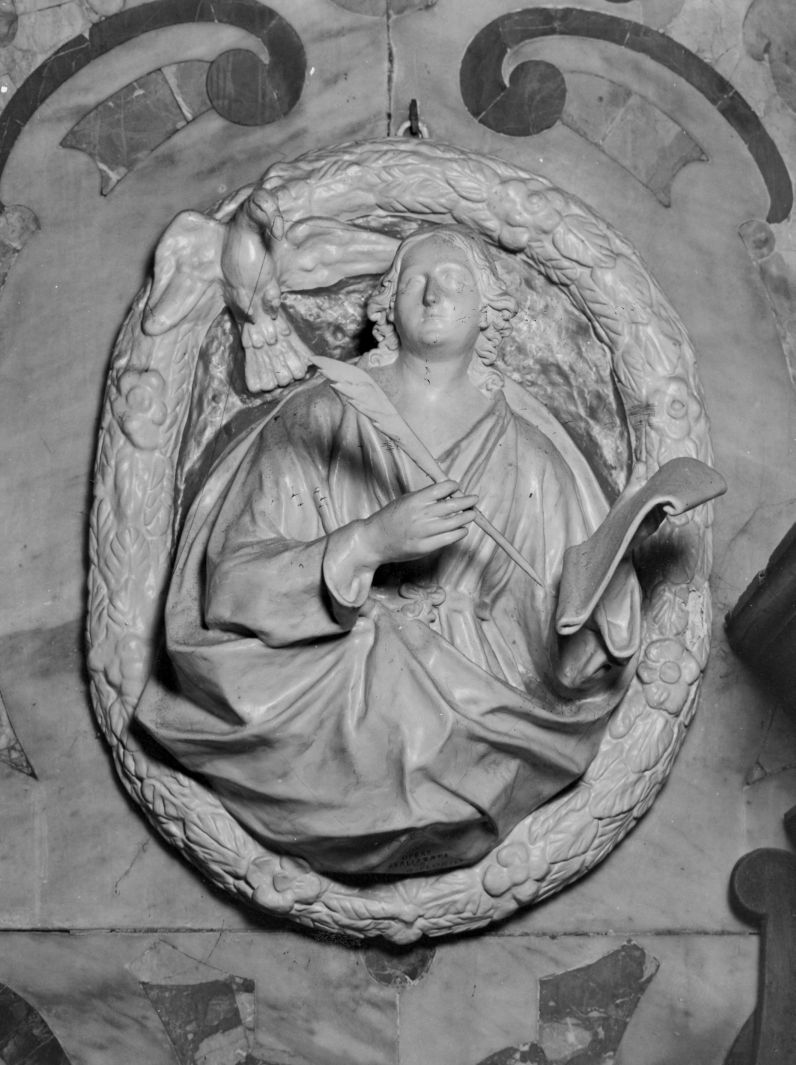 San Giovanni Evangelista (rilievo, ciclo) - bottega campana (primo quarto sec. XIX)