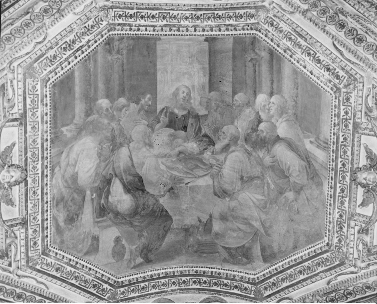 ultima cena (dipinto, ciclo) di De Pino Vincenzo (sec. XVII)
