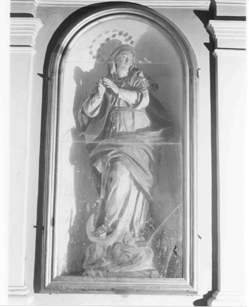 Madonna Immacolata (statua) - bottega campana (seconda metà sec. XVIII)