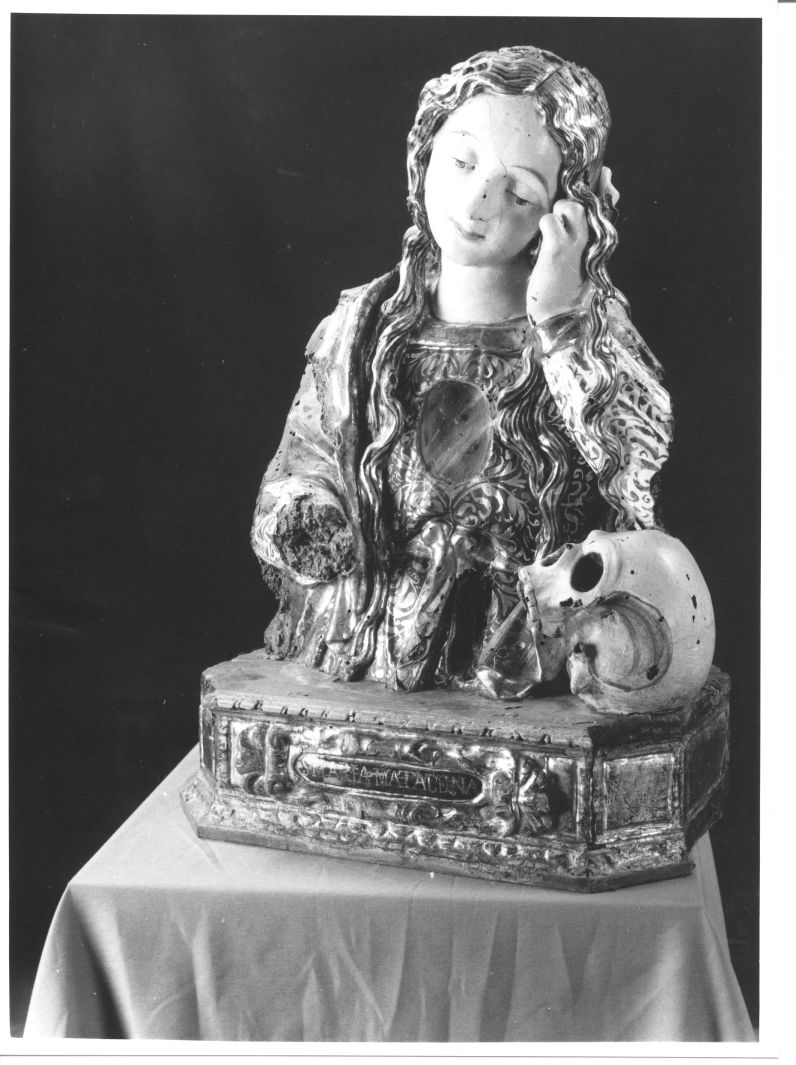 Santa Maria Maddalena (reliquiario - a busto, opera isolata) - bottega Italia meridionale (sec. XVII)