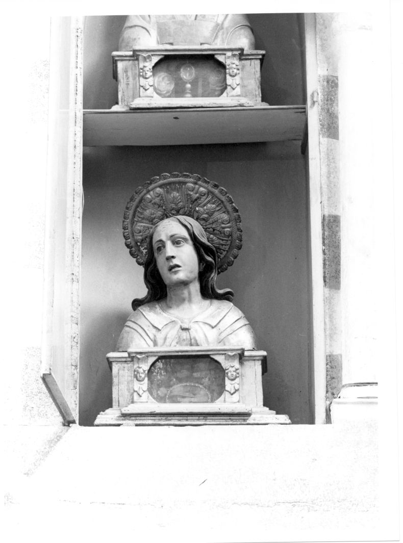 San Damiano (reliquiario - a busto) - bottega campana (seconda metà sec. XVI)