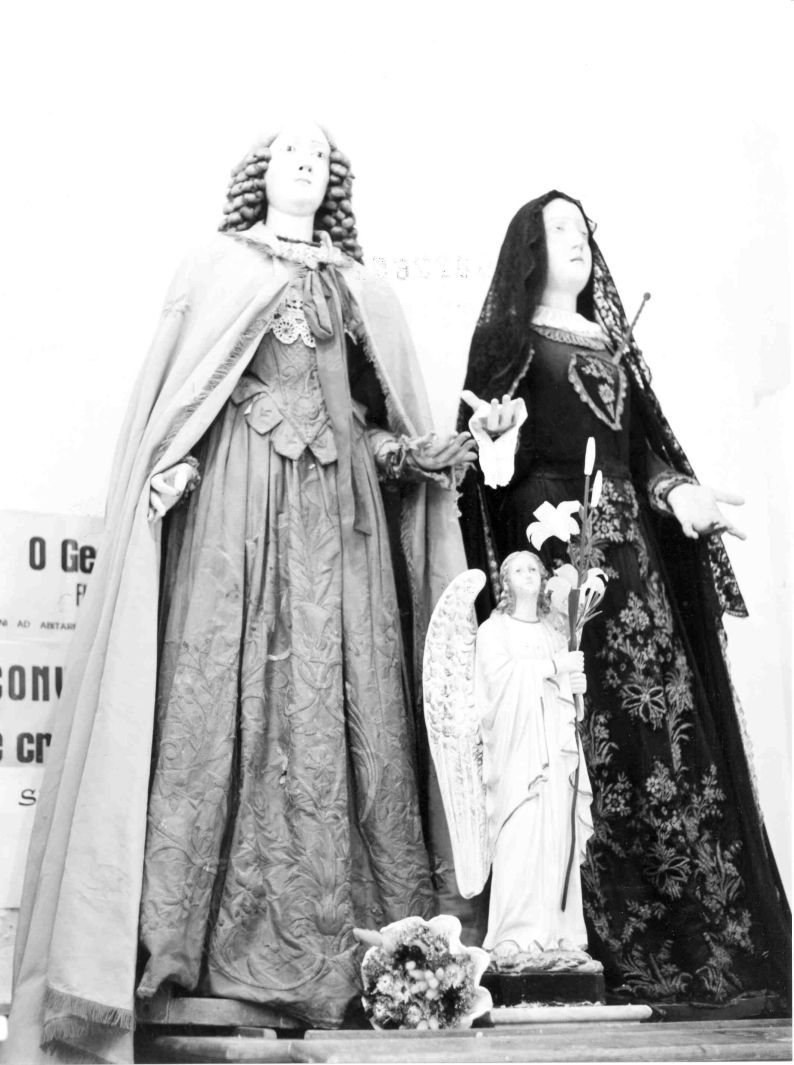 Madonna del Rosario (manichino) - bottega campana (sec. XIX)