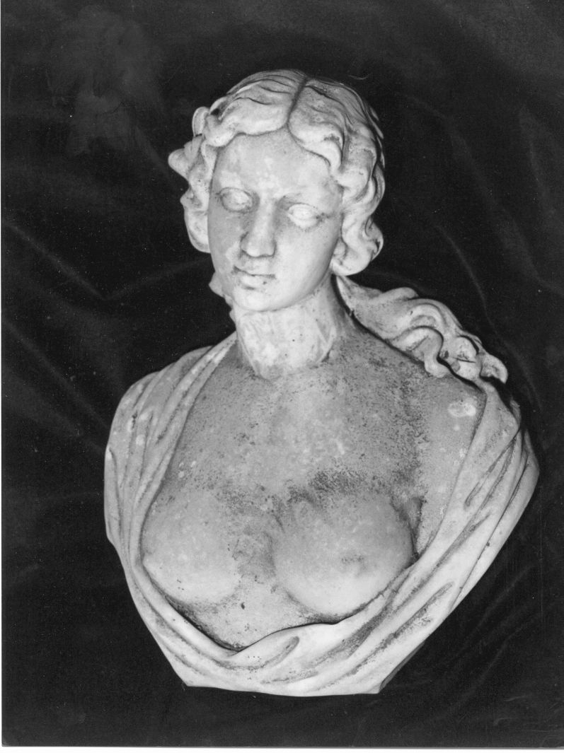 figura femminile (busto, opera isolata) - bottega toscana (fine/inizio secc. XIX/ XX)