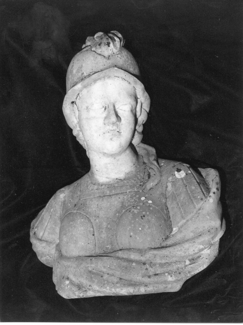 Minerva (busto, opera isolata) - bottega toscana (fine/inizio secc. XIX/ XX)