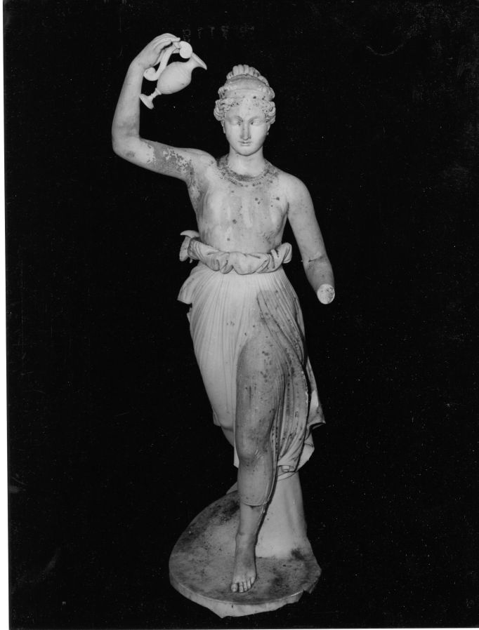 Ebe (statua, opera isolata) - bottega Italia centro-meridionale (fine/inizio secc. XIX/ XX)