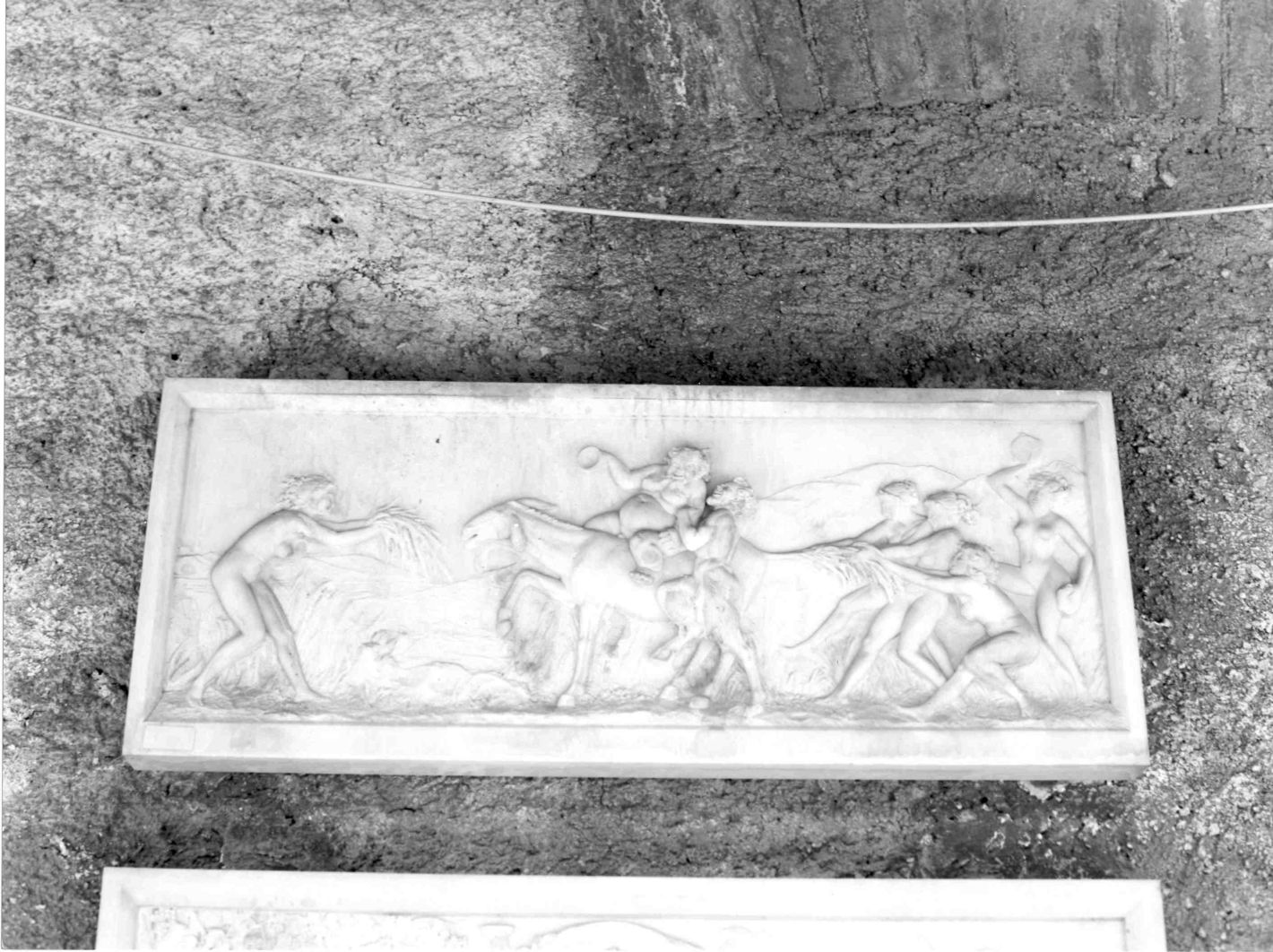 Sileno ebbro (rilievo) di Gabbrielli Donatello (sec. XX)