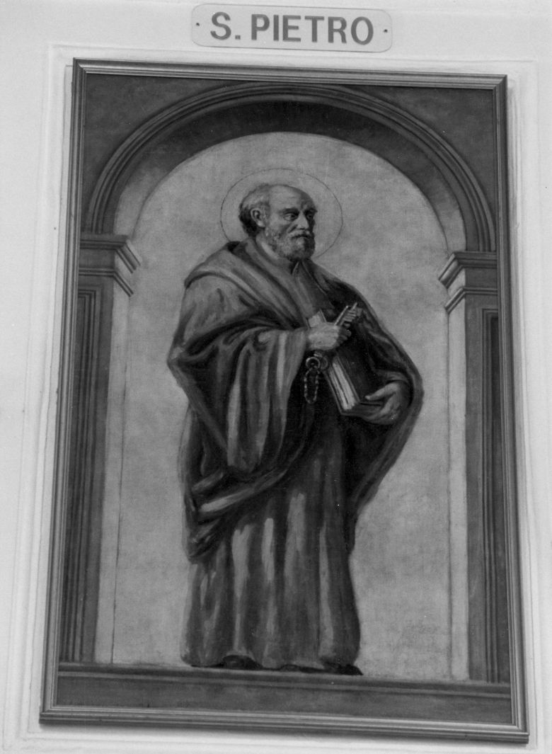 San Pietro Apostolo (dipinto, ciclo) - ambito campano (prima metà sec. XX)