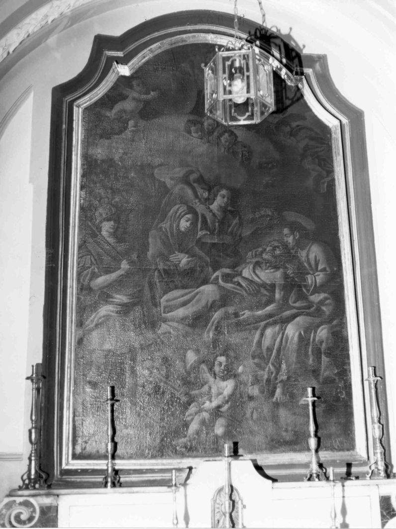 morte di San Giuseppe (dipinto) di Brancia N (sec. XVIII)