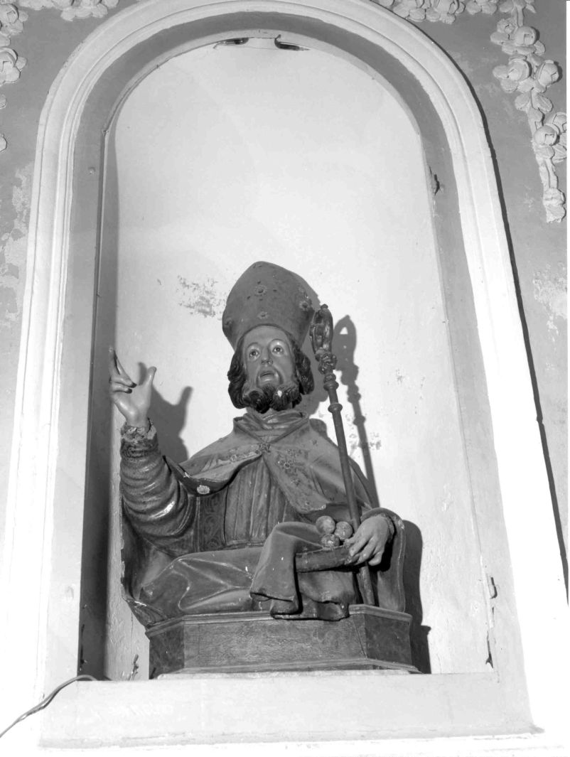 San Nicola di Bari (busto) - bottega campana (metà sec. XVIII)