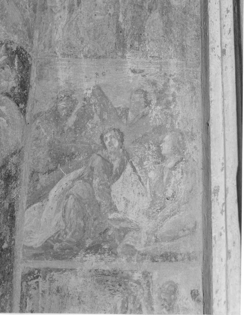 Cristo portacroce (dipinto, elemento d'insieme) - ambito campano (fine sec. XVIII)