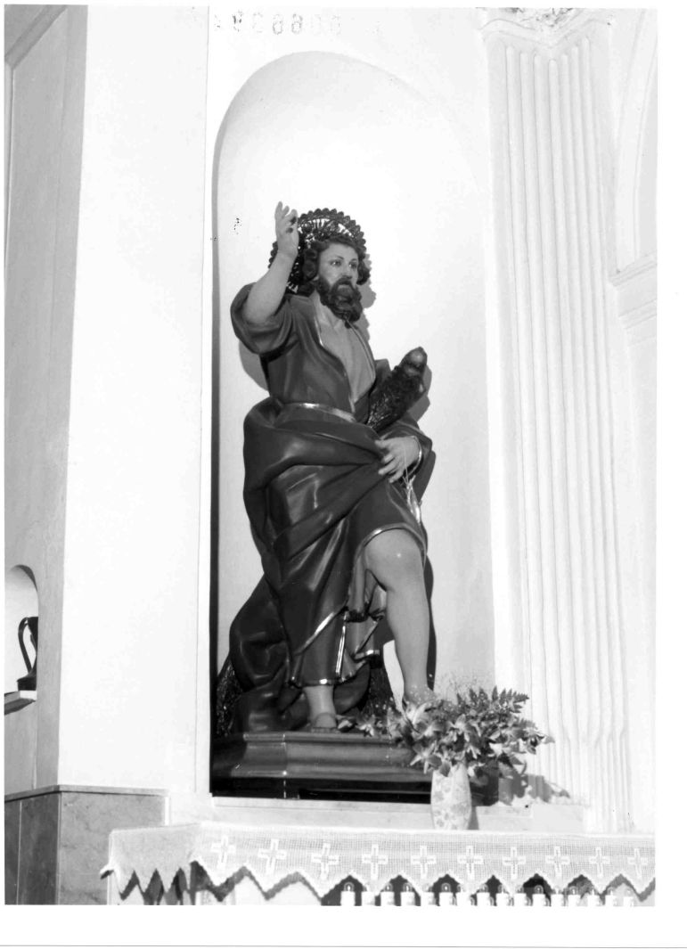 Sant'Andrea (statua) - bottega campana (seconda metà sec. XIX)